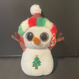 NEW Ty Beanie Boos Misty Snowman